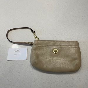 Gold Purse/Wristlet